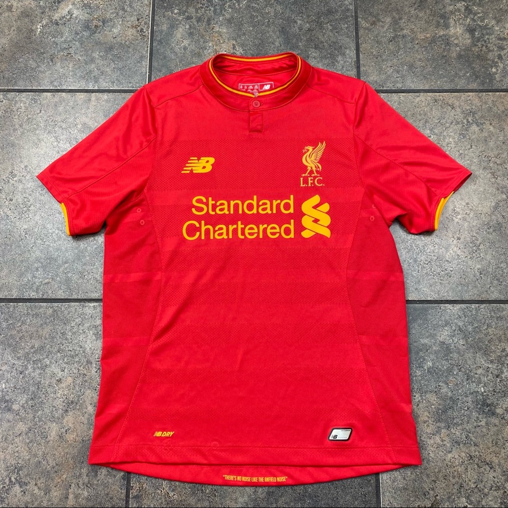 2016/2017 Kid’s New Balance Liverpool F.C. Soccer Jersey Size Youth Large